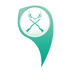 Hunting club logo icon