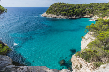 Fototapeta premium Cala Mitjana Beach, Menorca