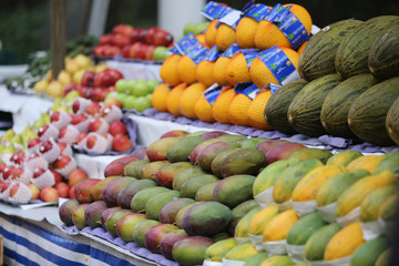barraca de frutas