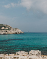 Views of a beautiful beach on the beautiful island of Mallorca