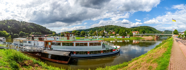 Hannoverschen Klippen, Bad Karlshafen, Weser, Hessen, Deutschland 