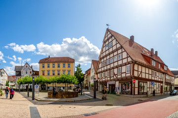 Töpfermarkt, Hofgeismar, Hessen, Deutschland 