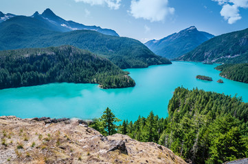 Obraz premium Diablo Lake
