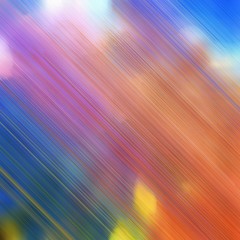 diagonal motion speed lines background or backdrop with rosy brown, teal blue and coffee colors. dreamy digital abstract art. square graphic