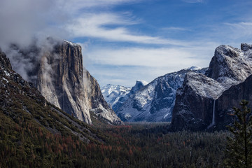 vista views in Yosemite, El Capitan