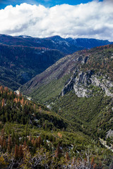 Fototapeta na wymiar vista views in Yosemite