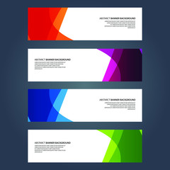Vector Abstract design banner web template