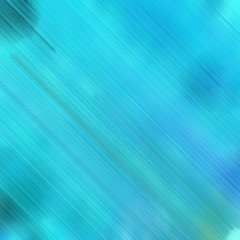 diagonal lines background or backdrop with medium turquoise, turquoise and light sea green colors. fantasy abstract art. square graphic