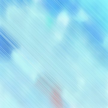 diagonal lines background or backdrop with light blue, powder blue and sky blue colors. dreamy digital abstract art. square graphic © Eigens