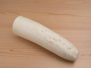 半分に切った大根