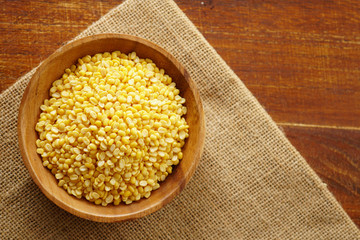 ムング豆　皮むき　ムングダール