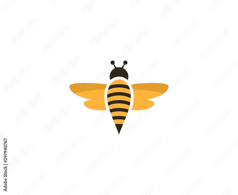 Poster bee logo