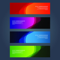 Vector Abstract design banner web template