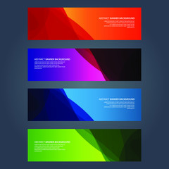 Vector Abstract design banner web template