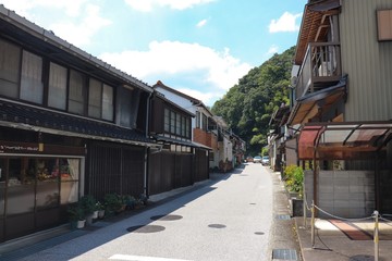 Fototapeta premium 豊田市足助の街並み（愛知県）