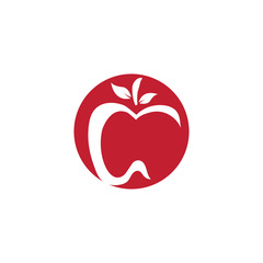 Apple vector illustration design