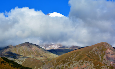 Mineral red water from the mineral springs in Gudauri in the Kazbegi District. Sources of mineral...