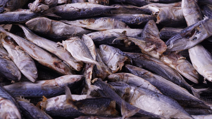 Obraz premium Salted fish is ready for sale