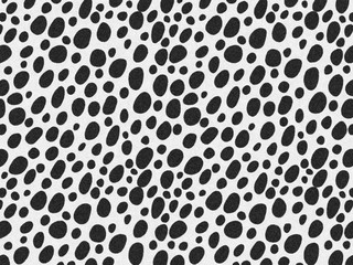 Cheetah Fur texture, carpet cheetah print skin background, black white and grey theme color, look smooth, fluffy and soft, fashion clothes textile concept. © Arpon
