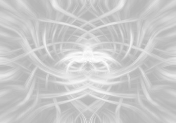  Abstract blue white graphic light curved lines background .