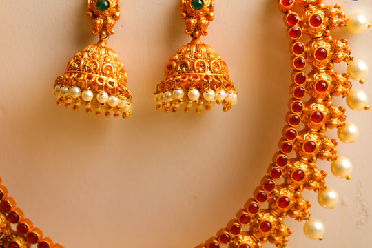 beautiful Indian Traditional necklace and Jewelry.