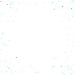 Blue, cyan, turquoise glitter stars confetti
