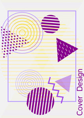 Memphis cover design.