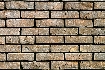 vintage scratched brick wall texture - pretty abstract photo background