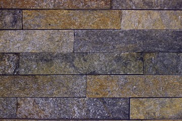 nice aged natural quartzite stone bricks texture for any purposes.