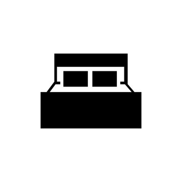 recommend clip art: simple black bed logo vector design vector illustration inspiration