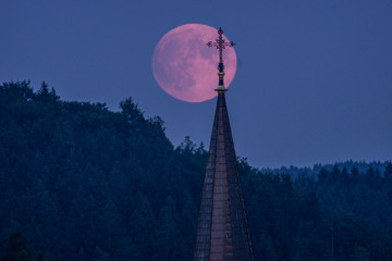 Mond Mondfinsternis Blutmond