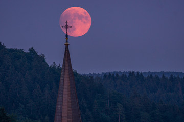 Mond Mondfinsternis Blutmond