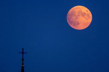 Mond Mondfinsternis Blutmond