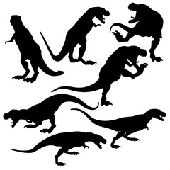 Trex silhouettes set