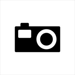 Camera icon. Symbol of Gadget or Device with trendy flat line style icon for web site design, logo, app, UI isolated on white background. vector illustration eps 10