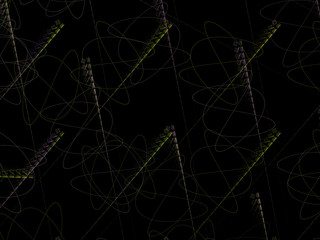 Imaginatory fractal background Image