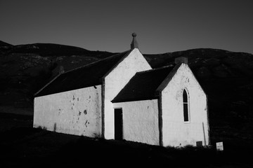 Eriboll Church, Scotland, 7 May 2010 - Desolated, unused, but still in a very good condition high...