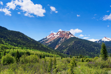 Red Mountain Pass along the San Juan Skyway