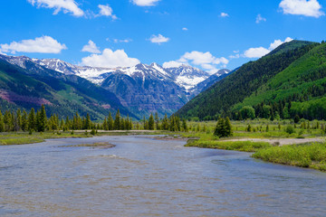Fototapeta premium San Miguel River near Telluride, Colorado