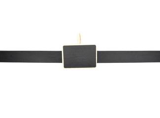 Hintergrund mit schwarzem  Band und Tafel