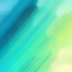 diagonal speed lines background or backdrop with light sea green, turquoise and tea green colors. good as wallpaper. square graphic with strong color