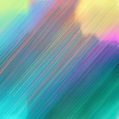 diagonal motion speed lines background or backdrop with blue chill, teal blue and tan colors. dreamy digital abstract art. square graphic with strong color
