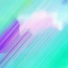 futuristic motion speed lines background or backdrop with sky blue, turquoise and dark orchid colors. dreamy digital abstract art. square graphic with strong color