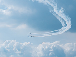 airplane in sky