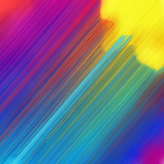 diagonal lines background or backdrop with dark slate blue, teal blue and vivid orange colors. dreamy digital abstract art. square graphic with strong color