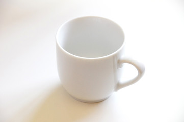 白いマグカップ