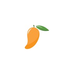 Mango logo flat design