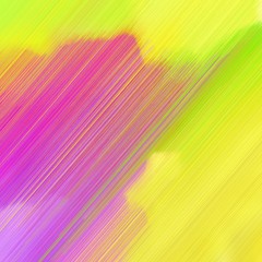 diagonal motion speed lines background or backdrop with pastel orange, medium orchid and green yellow colors. good as graphic element. square graphic with strong color
