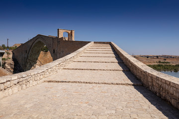 Turkey. The Malabadi Bridge on the Batman River (built 1146-1147 by Timurtas of Mardin)