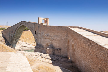 Turkey. The Malabadi Bridge on the Batman River (built 1146-1147 by Timurtas of Mardin)